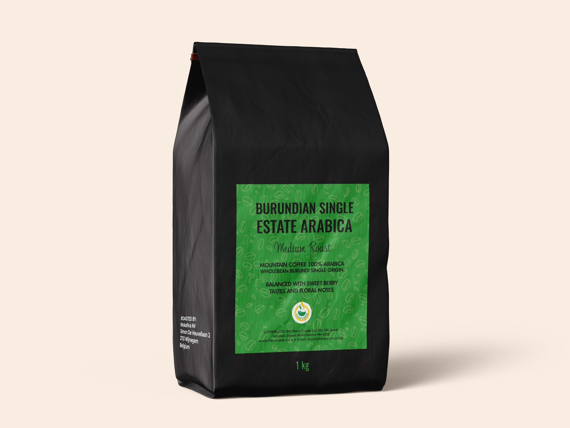 Single State Coffee Beans  from Burundi 1kg bag 3